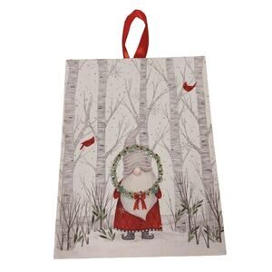 Light Up Battery Operated Christmas Winter Troll Canvas Wall Hanging Art